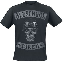Oldschool Biker Skull, Oldschool Biker Skull, T-skjorte