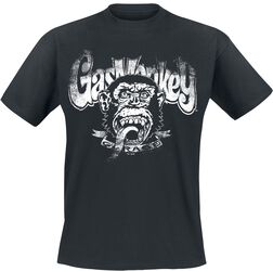 Distressed monkey, Gas Monkey Garage, T-skjorte