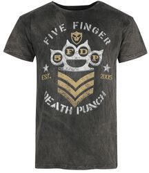 Brass Knuckles, Five Finger Death Punch, T-skjorte
