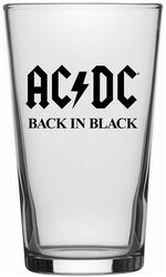 Back in Black, AC/DC, Ølglass