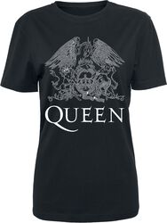 Crest Logo, Queen, T-skjorte