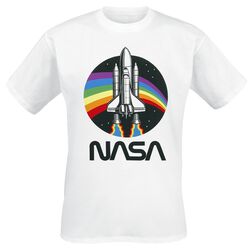 Rainbow, NASA, T-skjorte