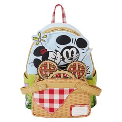 Loungefly - Mickey and Friends Picnic, Mickey Mouse, Mini ryggsekker