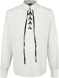 Lace-Up Shirt With Buckle, Banned, Skjorte