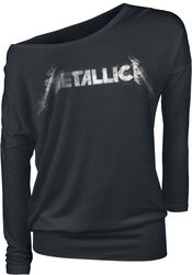 Spiked Logo, Metallica, Langermet skjorte
