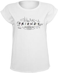 Warner 100 - Friends, Looney Tunes, T-skjorte