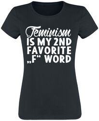 Feminism is My 2nd Favourite F Word, Slogans, T-skjorte