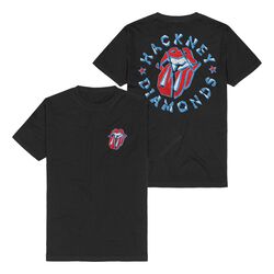 Hackney Diamonds Circle Tongue, The Rolling Stones, T-skjorte