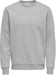 Ceres Life Crew Neck, ONLY and SONS, Collegegenser
