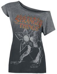 Fire Logo, Stranger Things, T-skjorte