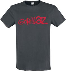 Amplified Collection - Logo, Gorillaz, T-skjorte