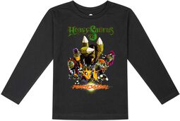 Metal-Kids - Pommesgabel, Heavysaurus, Langermet skjorte