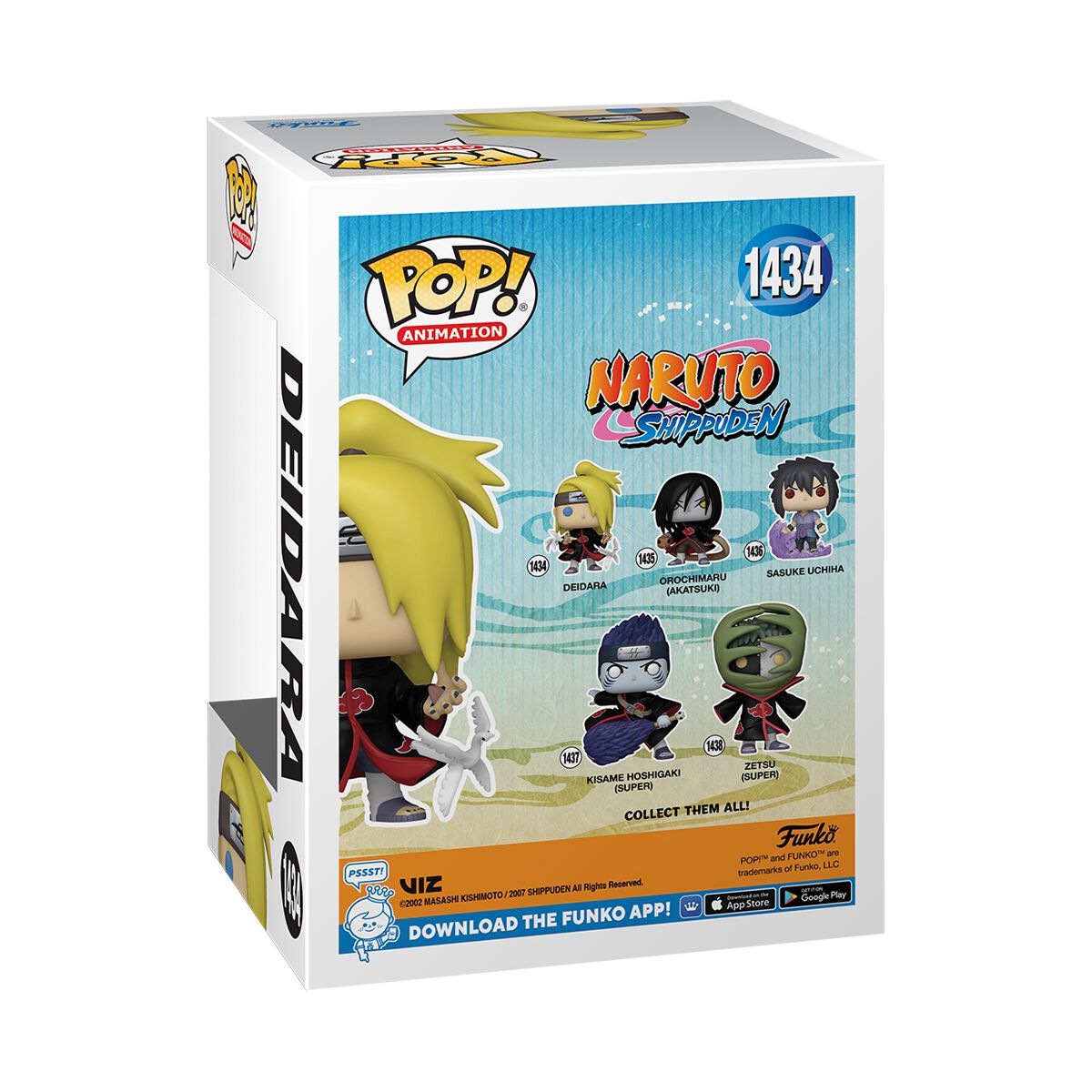 Deidara vinyl figurine no. 1434 | Naruto Funko Pop! | EMP