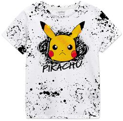 Kids - Pikachu splat, Pokémon, T-skjorte
