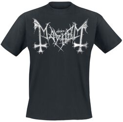 Distressed Logo, Mayhem, T-skjorte