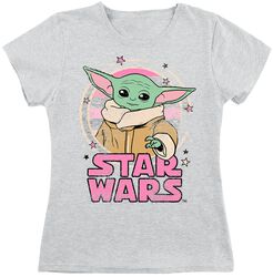 Kids - Starry - Grogu, Star Wars, T-skjorte
