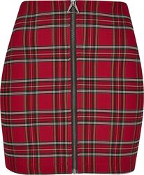 Ladies Short Checker Skirt, Urban Classics, Kort skjørt