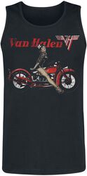 Pinup Motorcycle, Van Halen, Tanktopp