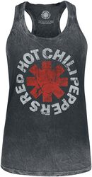 Distressed Logo, Red Hot Chili Peppers, Tanktopp