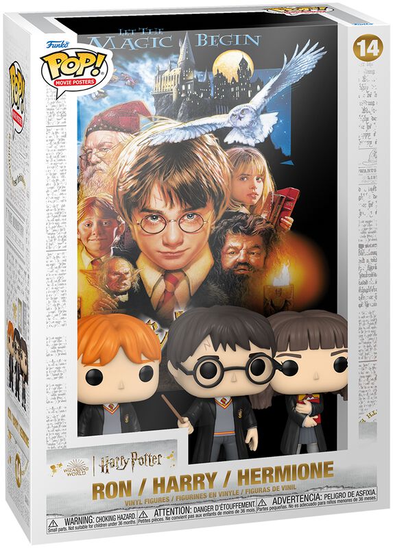 Funko POP! Film poster - Harry Potter and the Philosopher’s Stone vinyl figurine no. 14