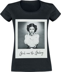 Leia - Girls Run The Galaxy, Star Wars, T-skjorte