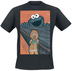 The Cookie Monster - Scream, Sesam Stasjon, T-skjorte