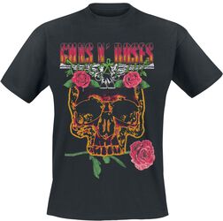 Vintage Skull Rose, Guns N' Roses, T-skjorte