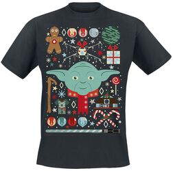 Christmas Yoda, Star Wars, T-skjorte