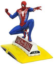 Marvel Video Game Gallery - Spider-Man on Taxi, Spider-Man, Statue