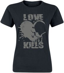 Love kills, Fun Shirt, T-skjorte