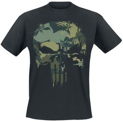 Camo Skull, The Punisher, T-skjorte