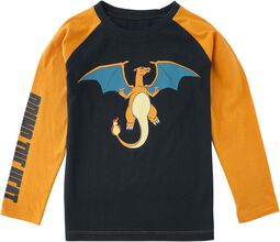 Kids - Charizard - Bring The Heat, Pokémon, Langermet skjorte