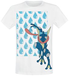 Greninja -  Water Drop, Pokémon, T-skjorte